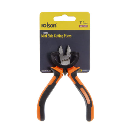 Mini Cutting Pliers: 110mm long with soft grip handles