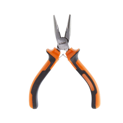 Mini Long Nose Pliers: 125mm long with soft grip handles