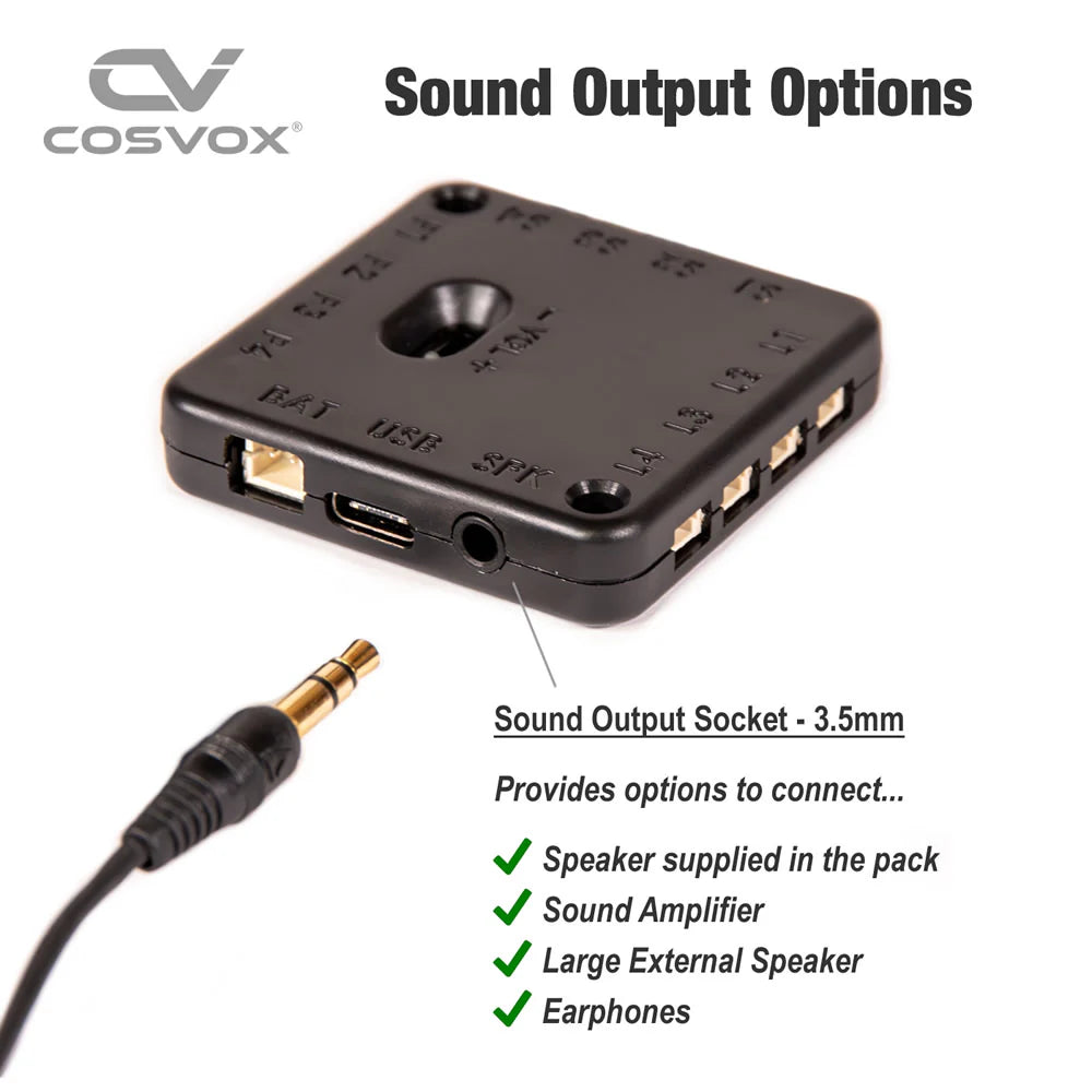 COSVOX Sound Effects Box for Cosplay- Add Your Own Sound FX To Props & Costumes