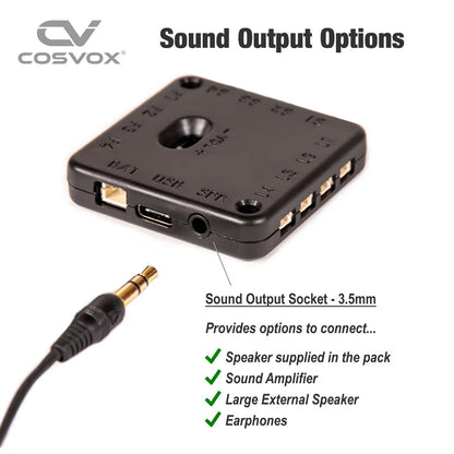 COSVOX Sound Effects Box for Cosplay- Add Your Own Sound FX To Props & Costumes