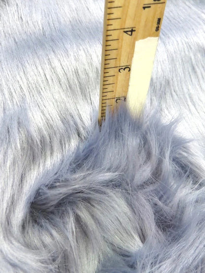 Fake Fur Solid Shaggy Long Pile Fabric - 1.5" - 2" Pile Length Ecoshag®  - BIGZ Brand